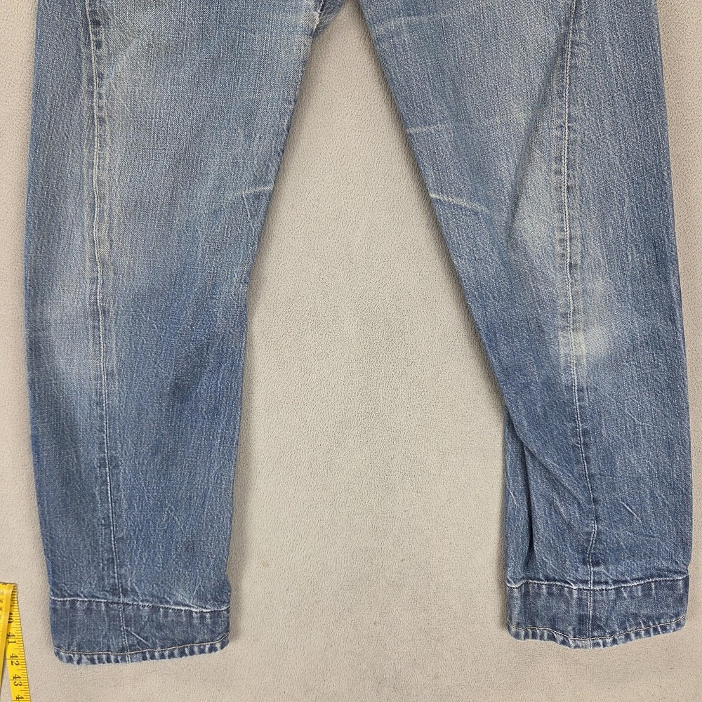 Vintage Levis Engineered Jeans Mens Blue Twisted Zip Fly Fits 28x28 - Picture 9 of 16